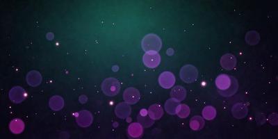 The primary subject of the image is a purple and green background with a pattern of purple and white dots. The setting is a dark, starry night, with the dots creating a celestial effect. The visual style is a digital art or illustration, giving the image a unique and artistic appearance. The colors and mood of the image are predominantly purple and green, creating a serene and calming atmosphere.